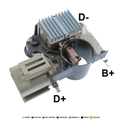 [07GA757] REGULADOR KIA SPORTAGE L4 2.0 FORD ESCORT MAZDA 323 SUBARU SVX H6 134088 12V