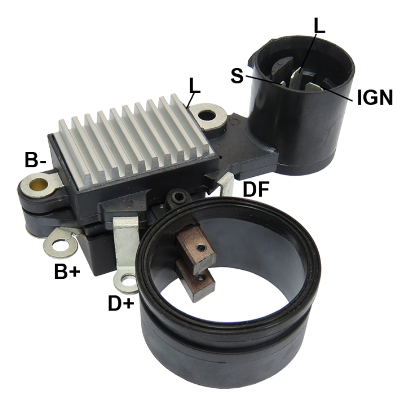 REGULADOR ISUZU 24V TIPO HITACHI FRR (MN DIESEL) GMC 7110 ALT 897112646 L250G-1340 335152
