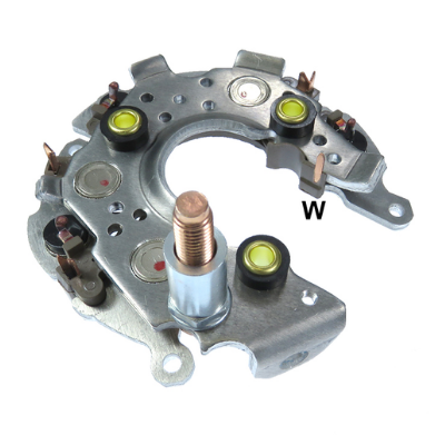 [07GA1318] RECTIFICADOR ISUZU DMAX 2.5 MN RODEO PICKUP 2.5 90AMP Ø 105MM M8X42MM DIODOS 6X50A021580-9210 ALT 8973697161