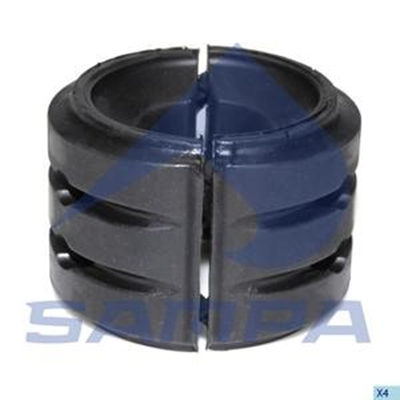 BUJE CAUCHO BARRA ESTABILIZADORA TRA VOLVO BUS B5 B7 B8 B9 B11 D: 48 X 103, 5 X 77MM OEM 70371206