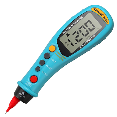 MULTIMETRO DIGITAL PORTATIL DE MANO FORMA DE BOLIGRAFO VOLTAJE RESISTENCIA PANTALLA LCD DE 6000 RECUENTOS Y UNA RETROILUMINACION