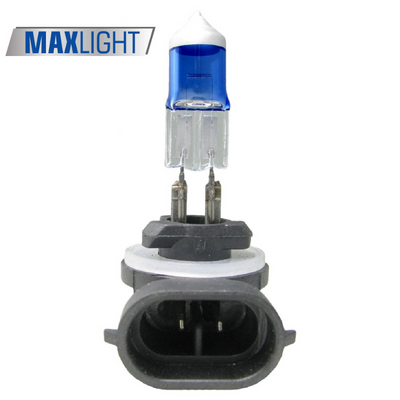 BOMBILLO HALOGENO H27 W2 27W 12V MAXLIGHT CAJA DE LUJO X 2 UNIDADES