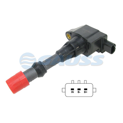 BOBINA ENCENDIDO HONDA FIT 8 1.4L 02 08 8 VALVULAS DELANTERA 3 P GC4109 SD-5132  LEIG128