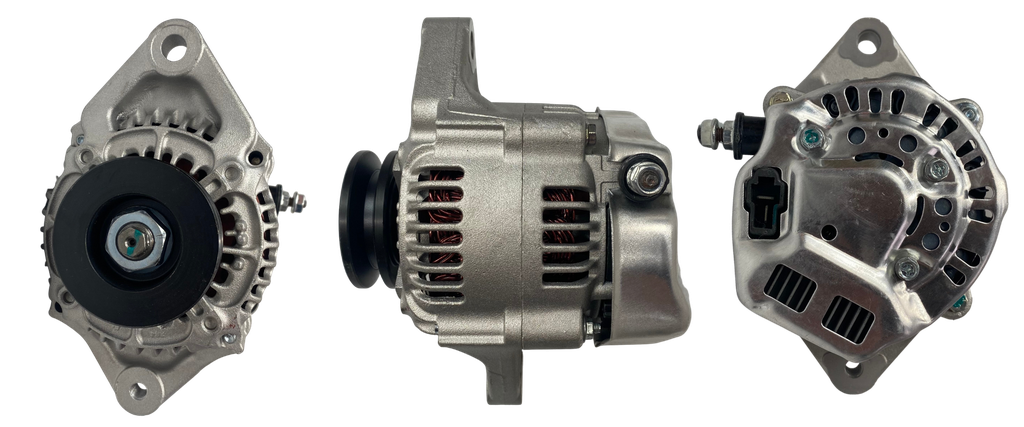 [30LS15110(12080N)] ALTERNADOR KUBOTA MOTOR ESTACIONARIO 12V 55AMP 2PINES P: ACANALADA T:DENSO