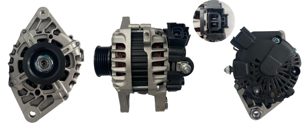 ALTERNADOR KIA CERATO FORTE 12V 90AMP 2PINES P: 6PK T:VALEO V:INT(GA950 GA1814 GA1827)