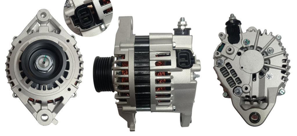 [3023100-5M000] ALTERNADOR NISSAN SENTRA MONTACARGAS 12V 100AMP 2PINES P: 6PK T:HITACHI V:INT