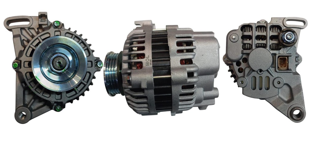 ALTERNADOR RENAULT TWINGO 1.0 12V 110AMP 2 TORNILLOS PASADORES (MESITA) 2PINES P: 3PK T:VALEO V:INT