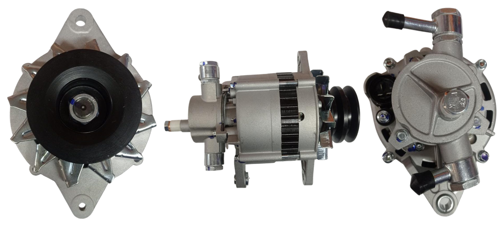 [648-94175-448-1] ALTERNADOR CHEVROLET NPR 98 70AMP 12V B GRANDE HITACHI POLEA DOBLE NEW