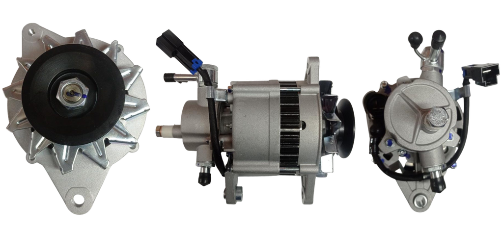 [648-94472-330-0] ALTERNADOR ADAPTACION HITACHI MV 24V 40AMP BOMBA PEQUEÑA POLEA SENCILLA NEW