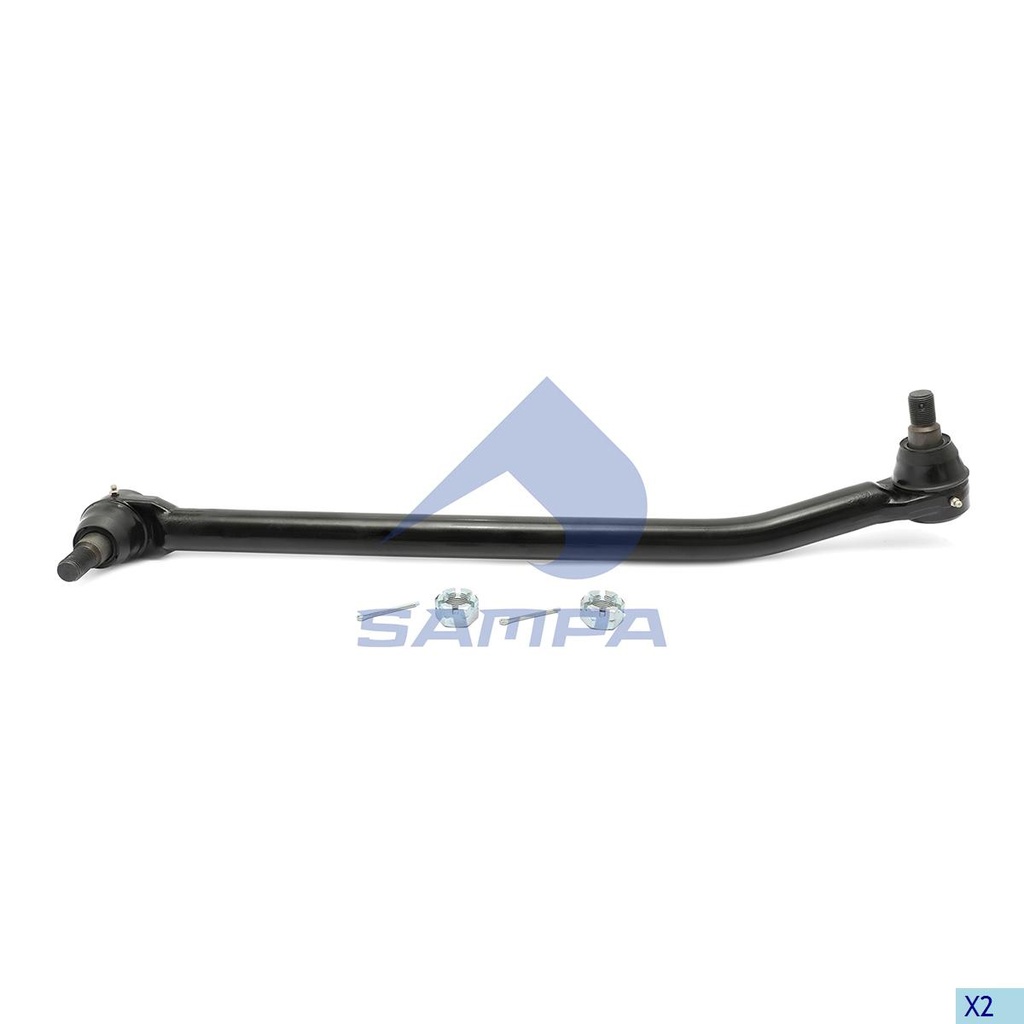 BARRA DE DIRECCION KENWORTH T800  L24VU8432B11  46