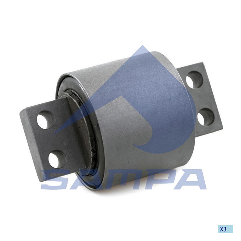 CORBATIN BARRA DE REACCION VOLVO BUS Y CAMION D: 91 X 5 X 110MM DOBLE HUECO OEM 1598588
