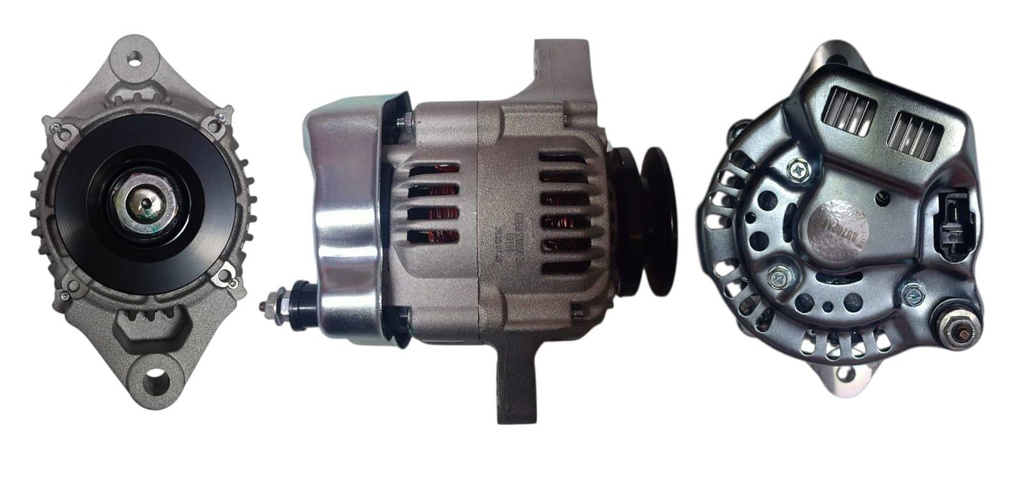 [6916231-64011A] ALTERNADOR MONTACARGAS YALE HYSTER YANMAR 12V 40AMP 2 OREJAS PEQUEÑAS 2PINES P: 1V T:NIPONDENSO V:INT(GA870 GA1251IN254)