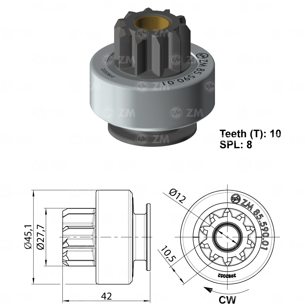 BENDIX KIA PICANTO T-10