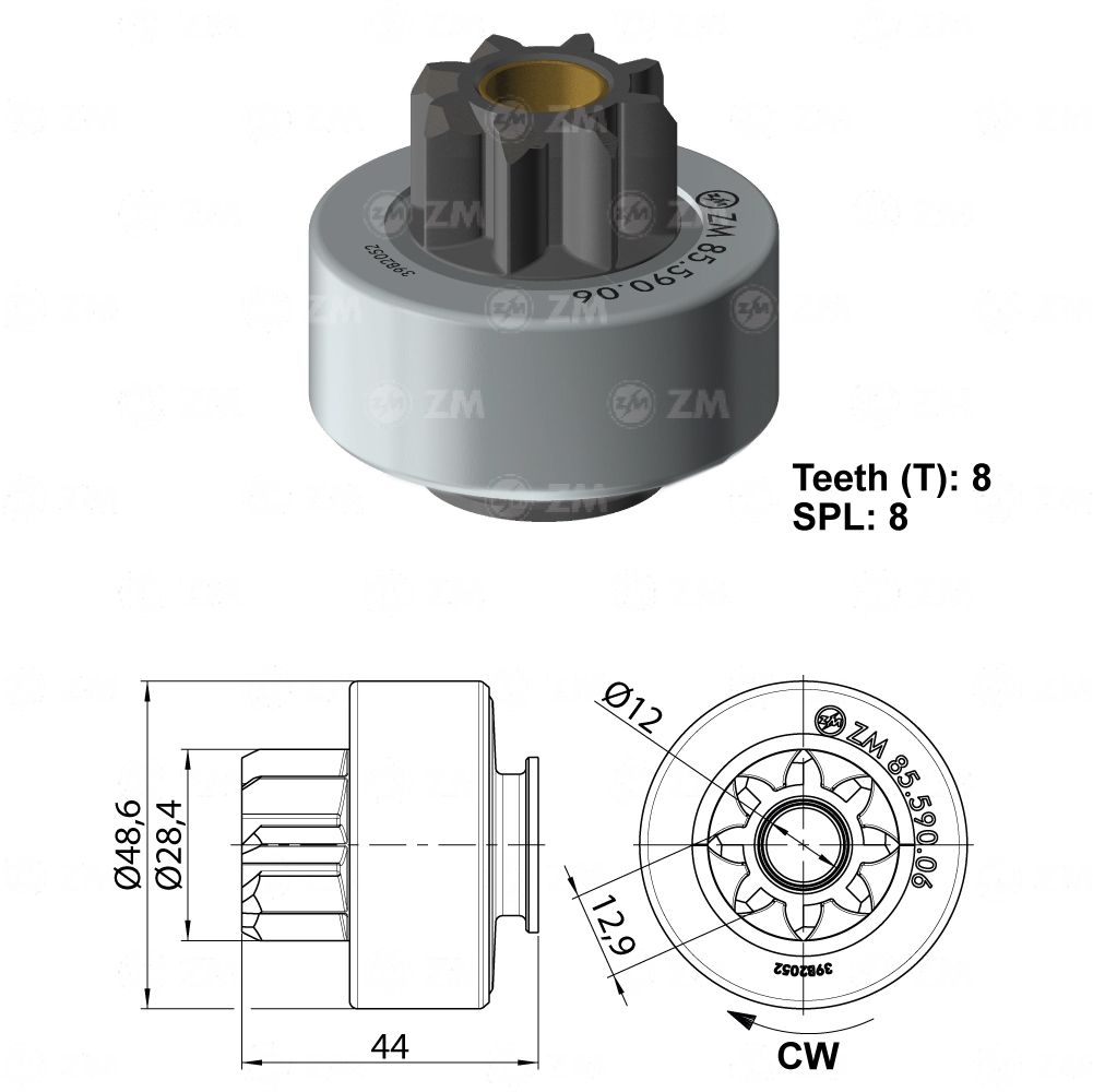 BENDIX HYUNDAI TUCSON L-4 KIA SOUL T-8