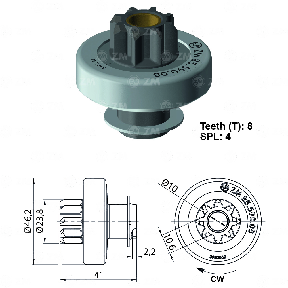 BENDIX RENAULT SANDERO CLIO DUSTER KANGOO T-8