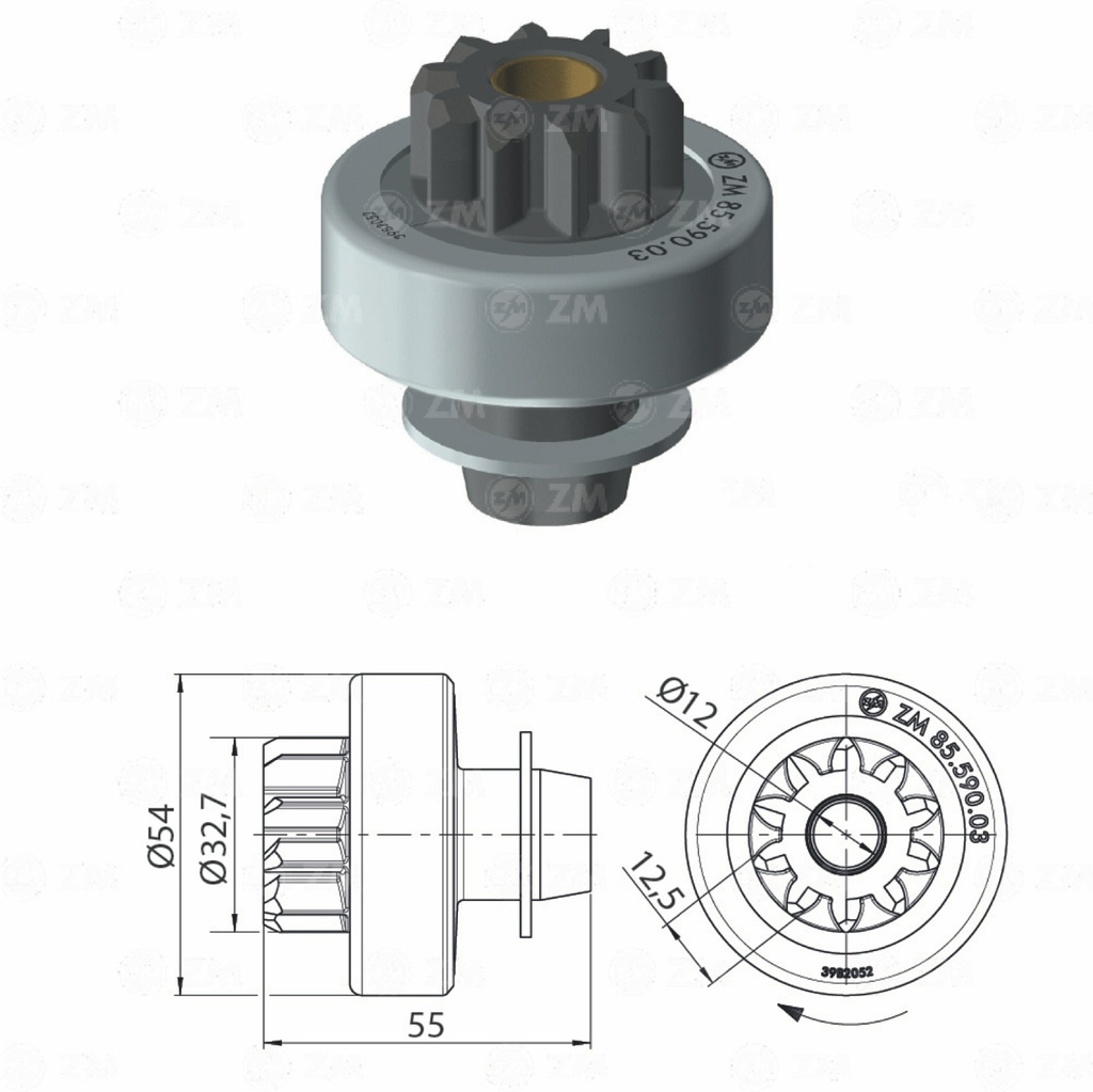 BENDIX CHEVROLET SAIL T-9