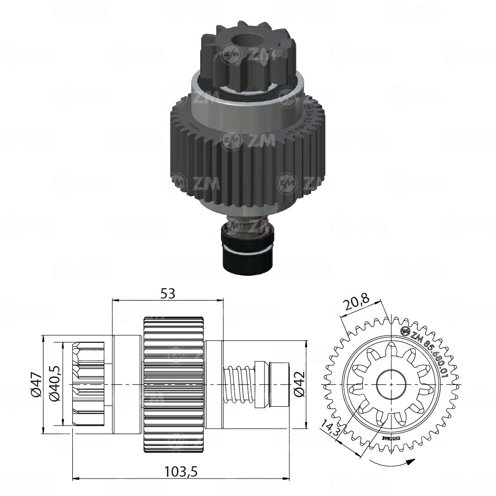 BENDIX RELACIONADO CHEVROLET REWARD T-11