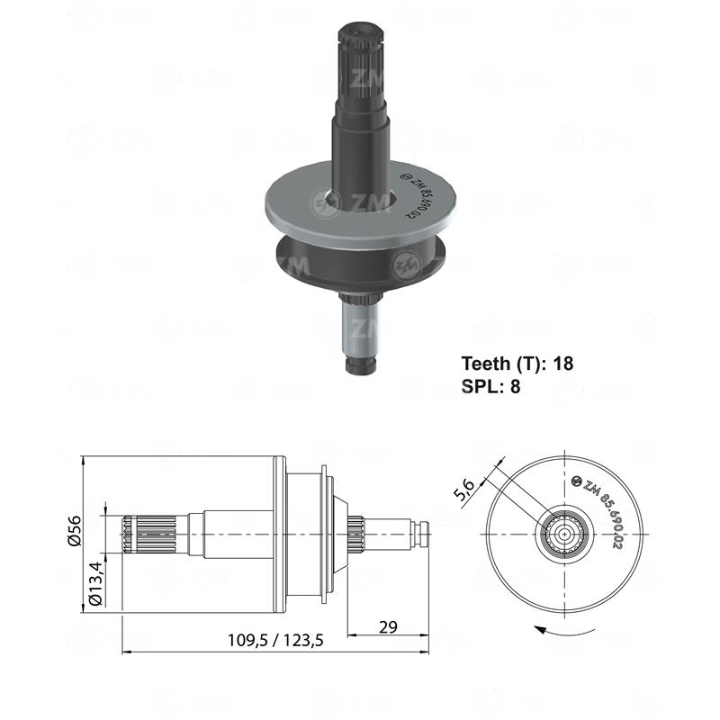 [858569002] BENDIX RELACIONADO MAZDA B2600 Y PATHFINDER 18D