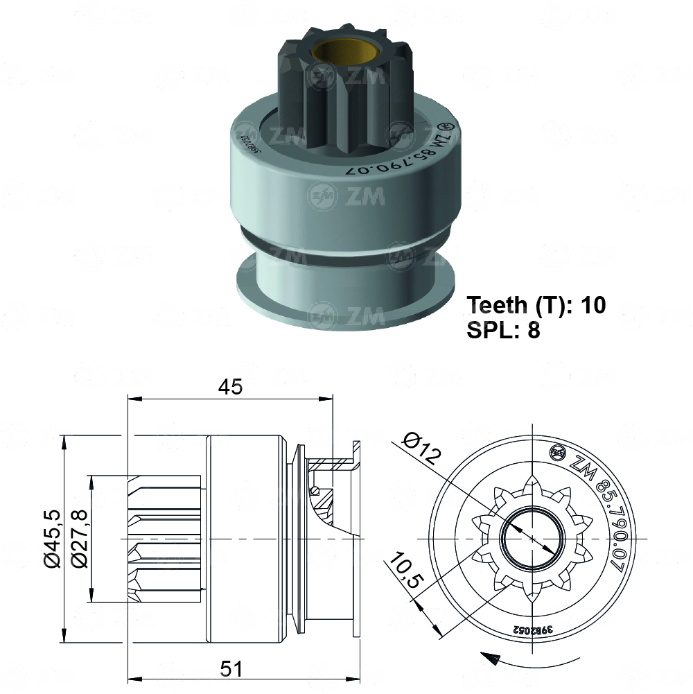 BENDIX JEEP GRAND CHEROKEE CHREOKEE WRANGLER MV T-10