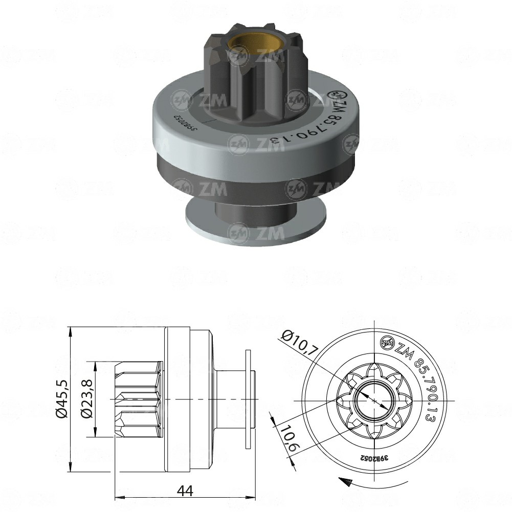 BENDIX RENAULT LOGAN SYMBOL ENC MITSUBISHI T-8