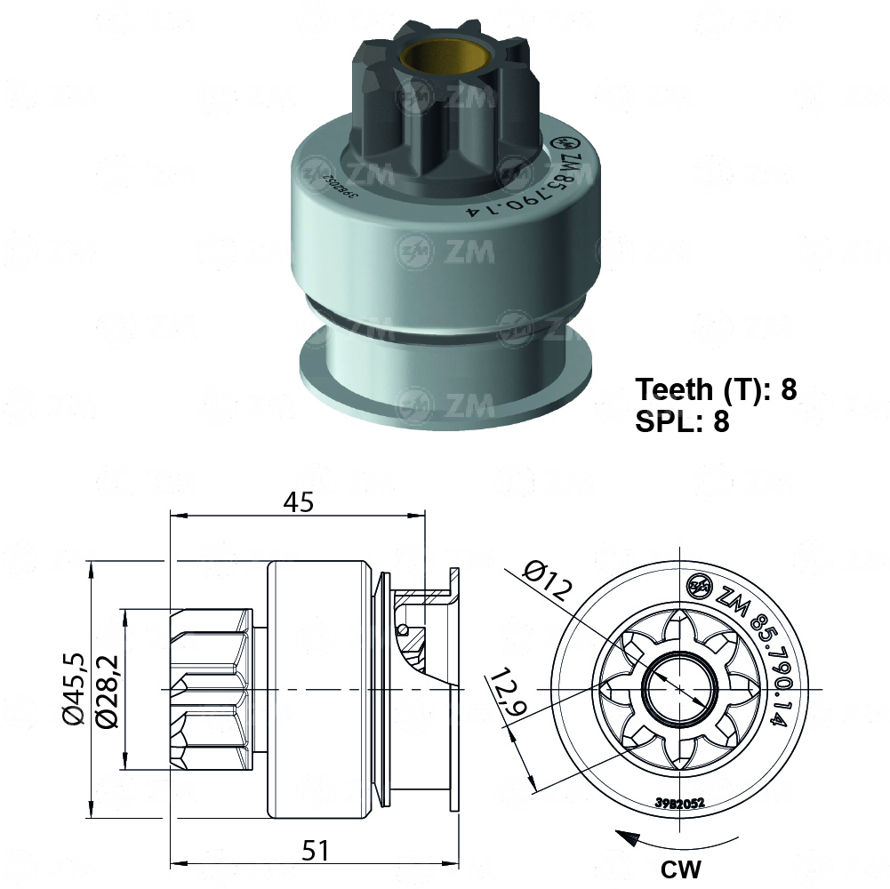 BENDIX HYUNDAI H100 MAZDA B2000 MONTERO ELANTRA TRACKER 8D