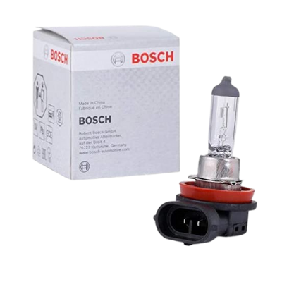 BOMBILLO HALOGENO H11 PGJ19-2 12V 55W FARO STD CAJA X UNIDAD 1987302806 64211 53110 GL23 12362