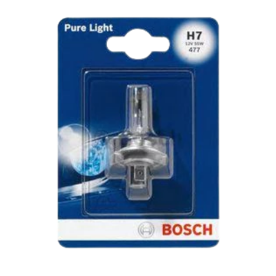 [CB1987301012] BOMBILLO HALOGENO H7 PX26D 12V 55W FARO STD 64210 GL19 12972