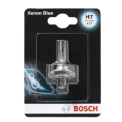 [CB1987301013] BOMBILLO HALOGENO H7 PX26D 12V 55W FARO XENON BLUE PREMIUM BLISTER X 1 64210CB GL20