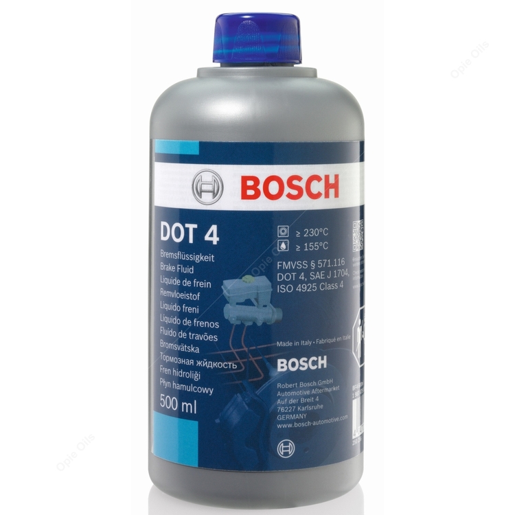 LÍQUIDO DE FRENOS DOT4 500ML ITALIANO AMBAR. MOTOCICLETA