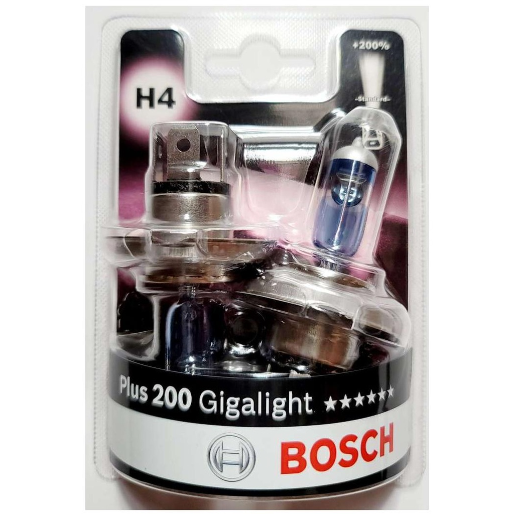 [CB1987301435] BOMBILLO HALOGENO GIGALIGHT H4 P43T-38 12V 60/55W 200% MAS DE LUZ