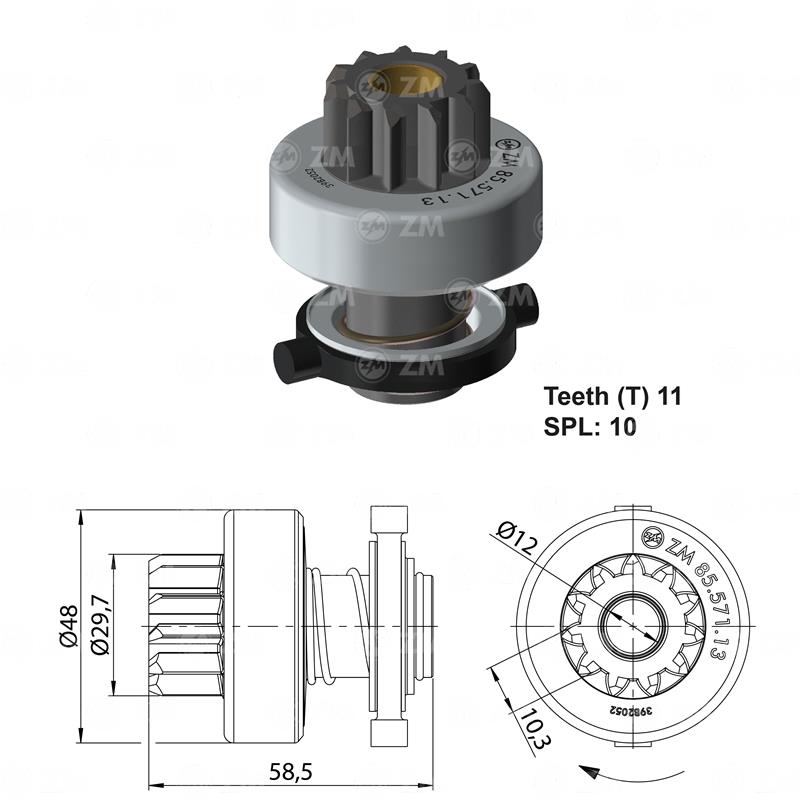 BENDIX FIAT PALIO BOSCH 11D