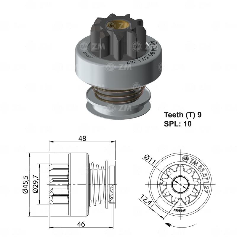 BENDIX BMW X1 X3 X5 X6 TOYO COROLLA T-9 CW