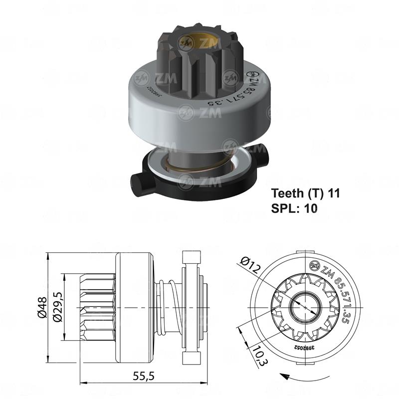 BENDIX FIAT SIENA BOSCH 11D