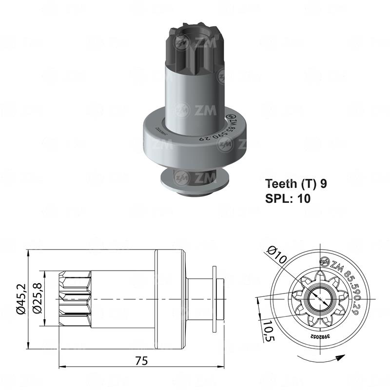 [858559029] BENDIX VOLKSWAGEN GOL 1999 - 2009 T-9 TIPO VALEO