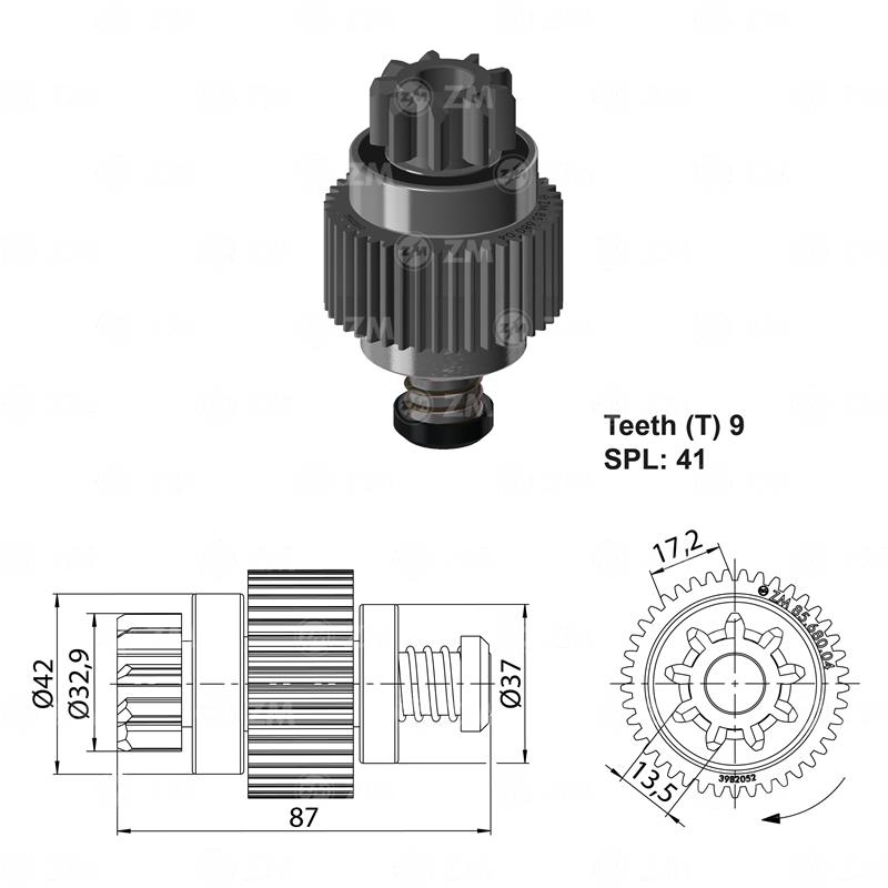 BENDIX RELACIONADO CHEVROLET NPR ISUZU T-9 GRUESO