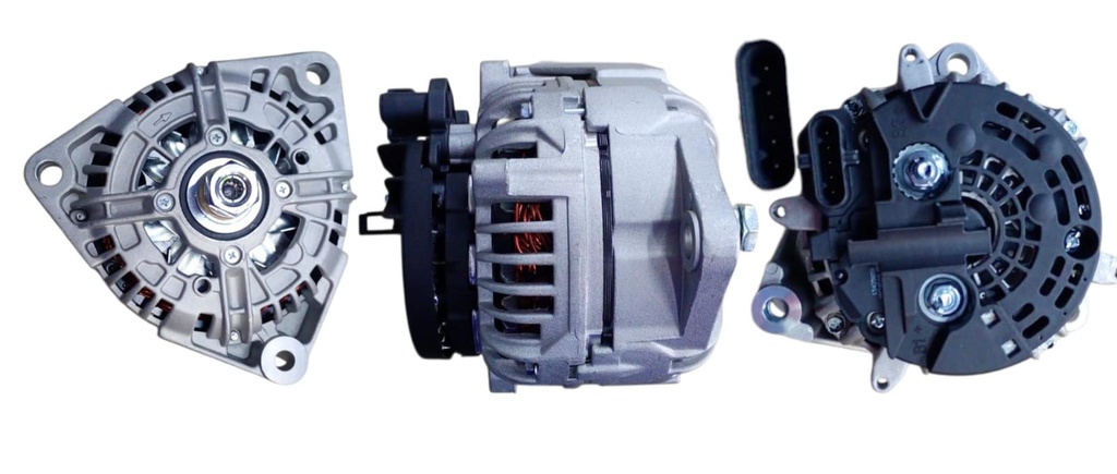 [AA1986A00980] ALTERNADOR MB MERCEDES BENZ AXOR ATEGO ACTROS 28V 100AMP 0124655047-1986A00986