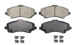 PASTILLA DE FRENO DEL QUIETCAST FMSI D1273-8389 JEEP COMPASS 2006-2007 ; JEEP GRAND CHEROKEE 2006-2007 ; JEEP WRANGLER JL IV 2015-2017 ; JEEP WRANGLER JK III 2007-2017 ; JEEP CHEROKEE 2008-2012 ; DODGE JOURNEY 2008-2012 ; DODGE LIBERTY 2008-2012