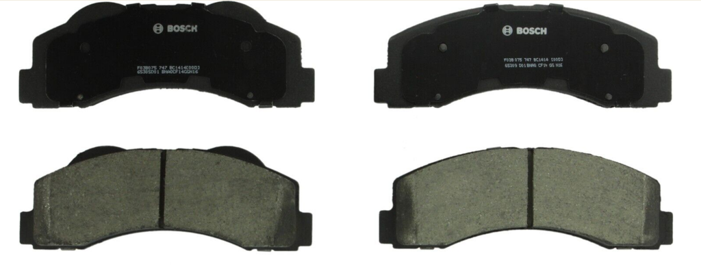 PASTILLA DE FRENO DEL QUIETCAST FMSI8528 D1414  FORD F-150 2010-2017 ; EXPEDITION 2010-2016 ; F-150 LOBO 2010-2014 ; 
 NAVIGATOR 2010-2017 ;  RAPTOR SVT-F-150 2010-2015