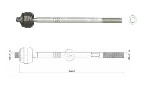 [51ZM-17021002] TERMINAL AXIAL JEEP RENEGADE
