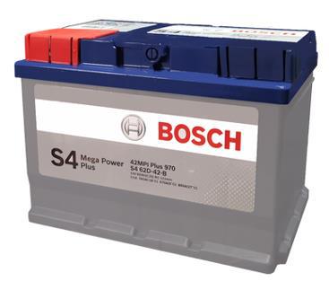 BATERIA BOSCH MEGA POWER 1000 AMP- Ah 55 CAJA 47I (1000-MP-47-I) L 24,5 AN 17,5 AL 19 CM