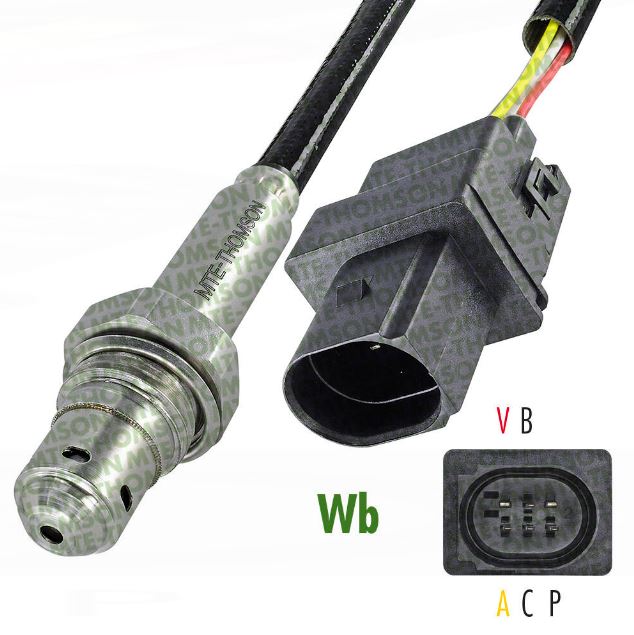 SENSOR OXIGENO (O2) AUDI, FORD, JEEP 5CABLES 72CM 