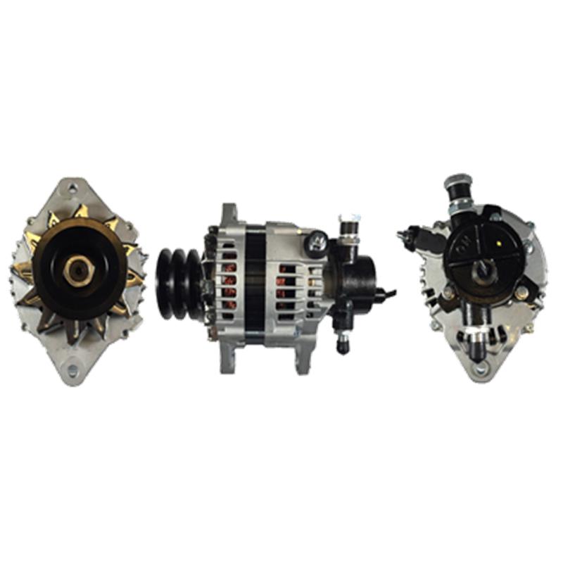 [84897248-287-0] ALTERNADOR CHEVROLET NPR 2000 MITSUBISHI CANTER 12V 90AMP 80MM 2PINES P: 3V T:HITACHI V:EXT(GA258 GA1788)LS16141