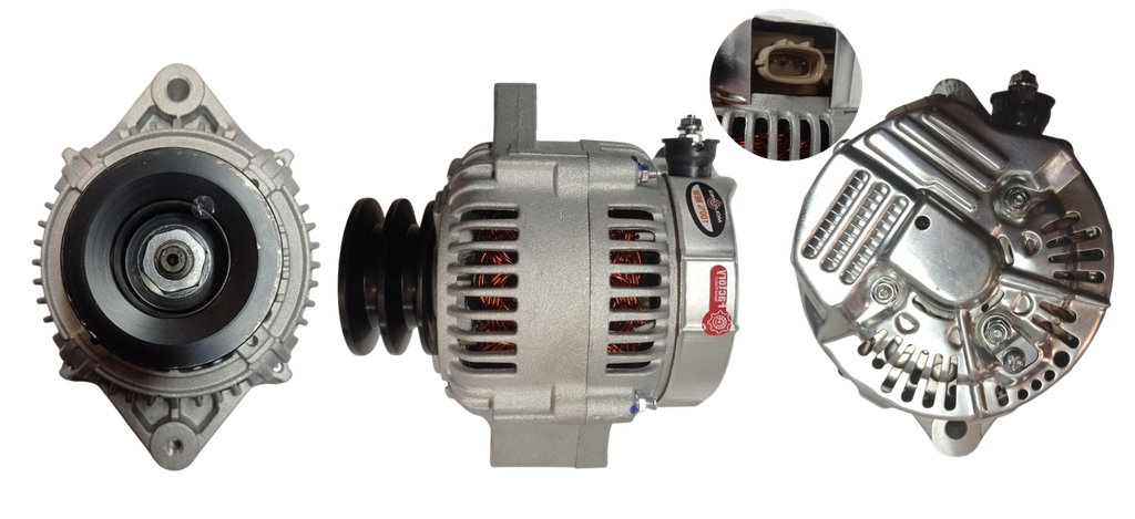 ALTERNADOR HINO 300 24V 75AMP 3PINES P:2V T:NIPONDENSO