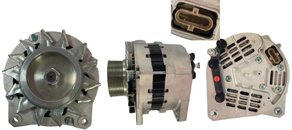 [64A9T46499] ALTERNADOR SCANIA 24V 160AMP 96MM P: 6PK T:MITSUBISHI V:EXT