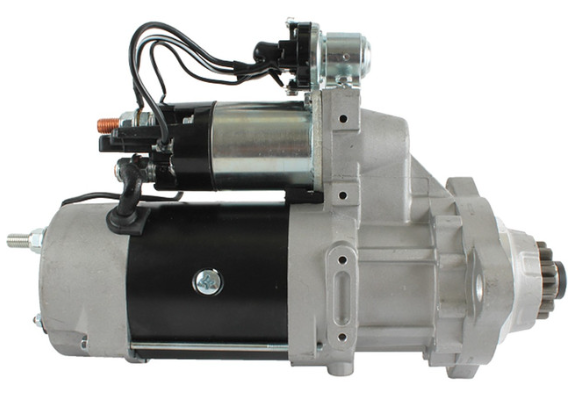 [648200308] ARRANQUE 39MT CAMIONES MACK MOTORES CUMMINS FREIGHTLINER KENWORTH BOCIN GIRATORIO 12V T11 7.3KW S:HORARIO ZM-841 10511408 (10526468)