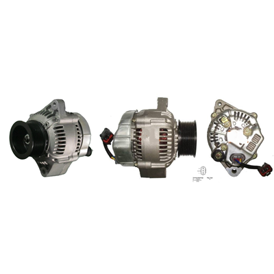 [84101211-4310] ALTERNADOR KOMATSU PC200-6 24V 40AMP 3PINES P: 8PK T:NIPONDENSO V:INT(GA861)