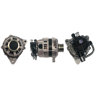 [8437300-27010] ALTERNADOR HYUNDAI ELANTRA SANTAFE SONATA TUCSON KIA CARENS CERATO SPORTAGE 12V 150AMP SPOOL 2P P:6PK T-POONGSUNG V:INT (GA589 GA1133)