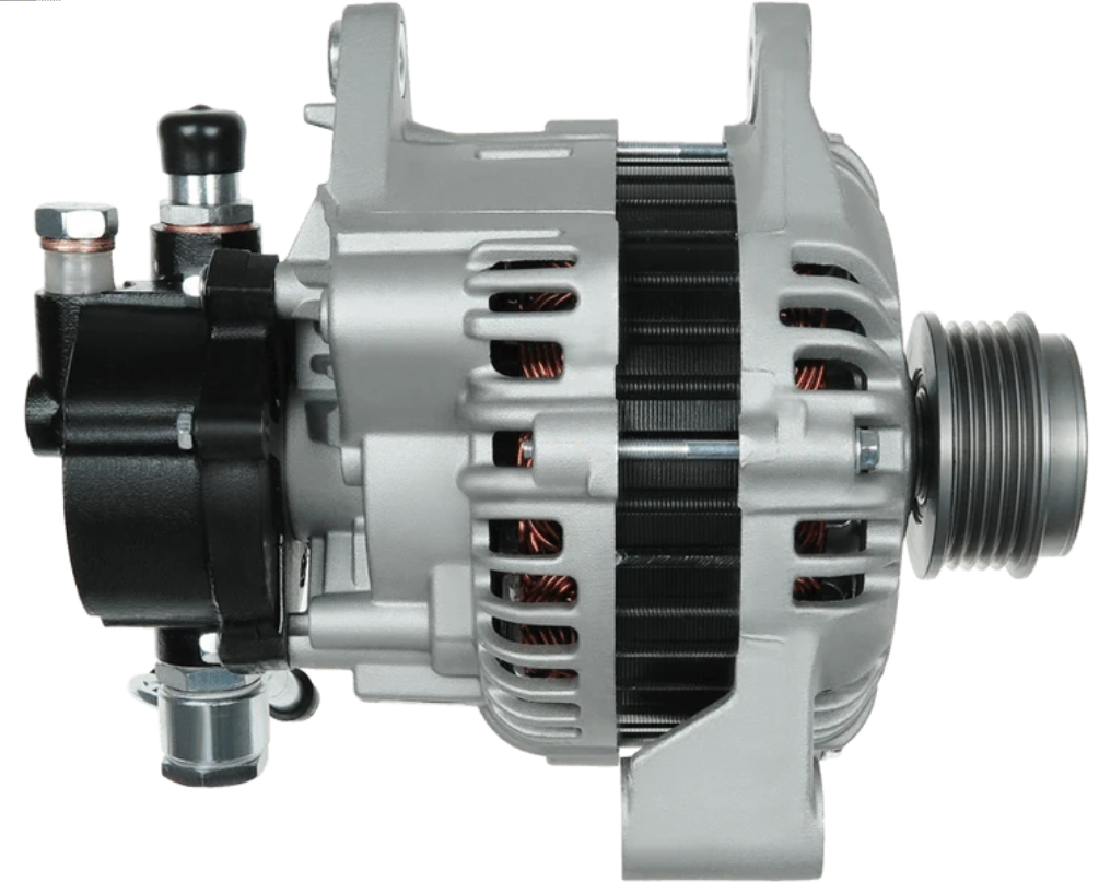 [8437300-4X000] ALTERNADOR KIA CARNIVAL 2.9 DIESEL CON BOMBA 12V 110AMP 2PINES P:5PK EMBRAGUE T:MANDO V:INT