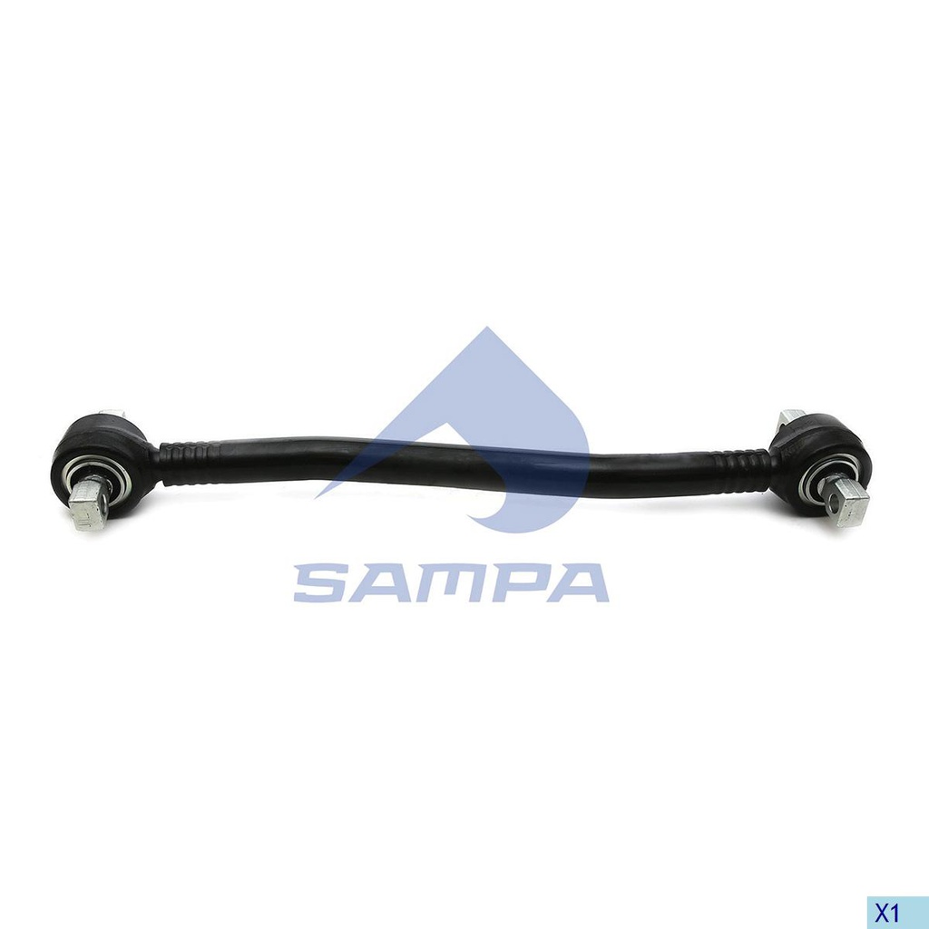 BARRA DE REACCION SCANIA BUS F - K L: 654 MM OEM 1431469
