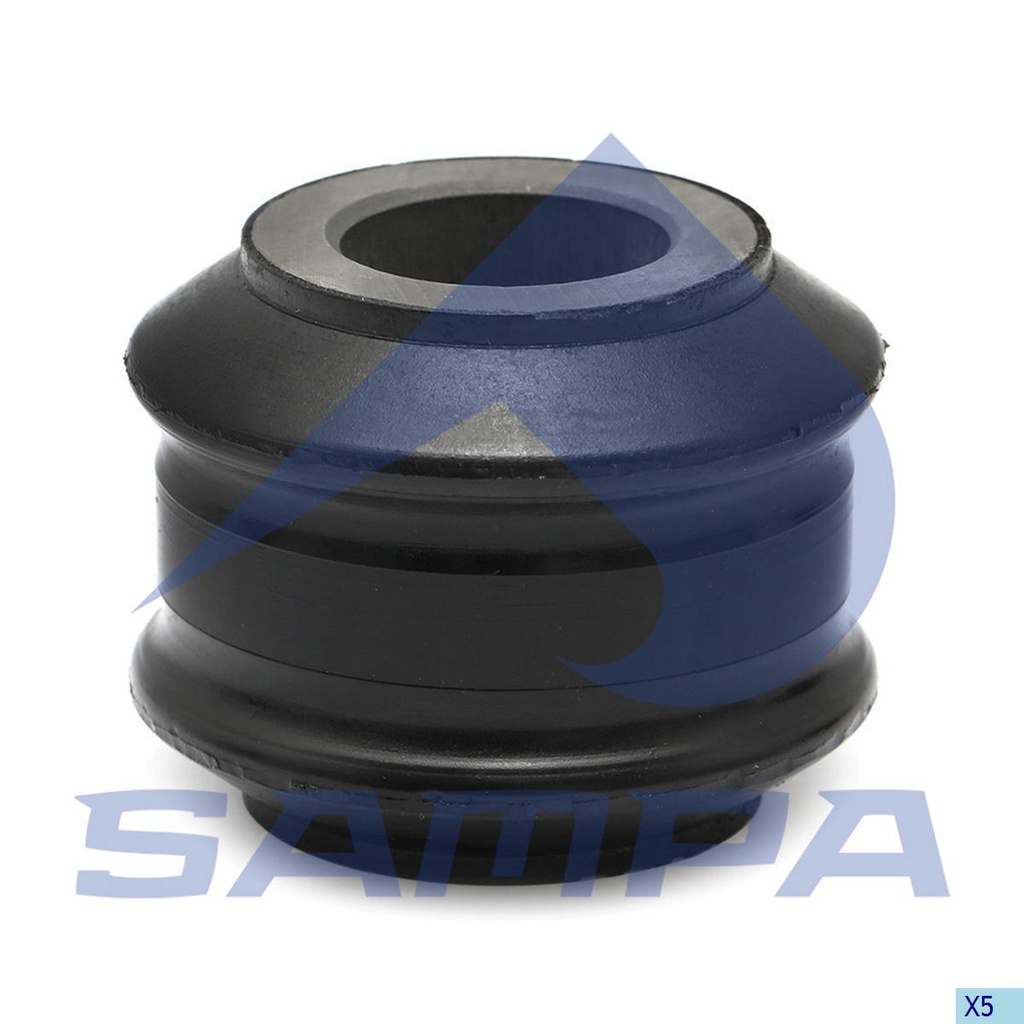 BUJE CAUCHO METAL BARRA ESTABILIZADORA MERCEDES ATEGO D: 22 X 47.5 X 40MM OEM A9743280181
